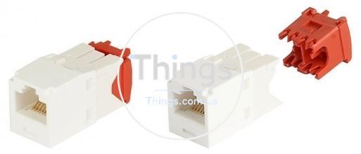 Модуль Mini-Com RJ45 UTP, кат.5е, Panduit CM-880 фото