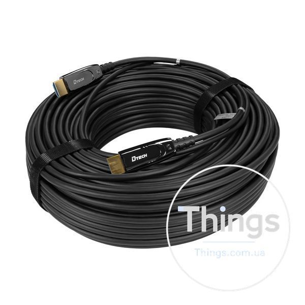 Кабель оптичний HDMI 2.1 100m Dtech DT-HOF8100 K3-74-00140 фото