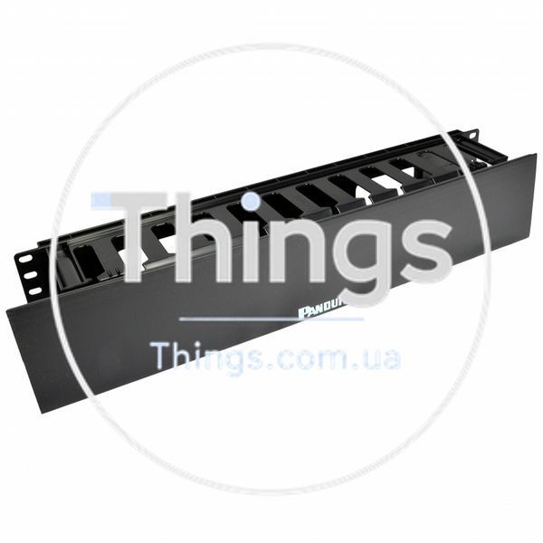 Панель разводки кабелей, односторонняя, 2U, Panduit CM-1012 фото