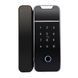 Замок біометричний автономний на скляні двері Trinix TRL-3307BTG з Bluetooth, зчитувачем відбитків пальців і карт Mifare K3-65-00042 фото 1