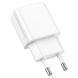 Home Charger 2.1A 1U Lightning Cable (1m) Borofone BA64A &mdash; White К2-000072720 фото 1