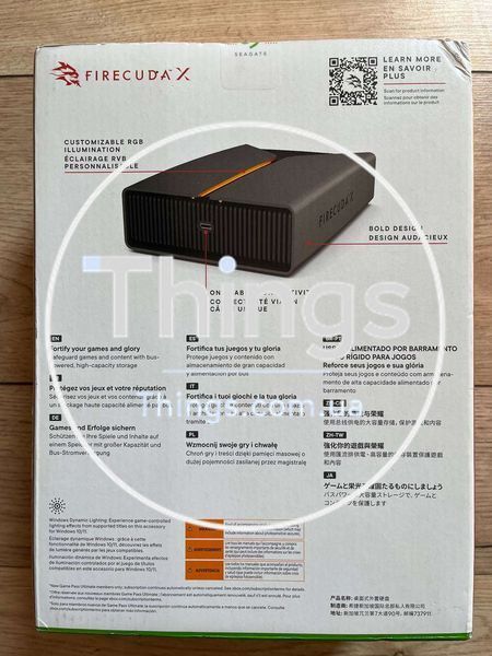 Жорсткий диск Seagate FireCuda X Vault Gaming 8TB (STNL8000400) ВН-20715560520 фото