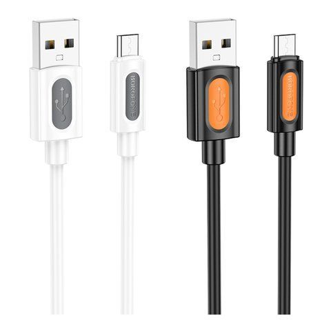 Кабель USB Borofone BX114 Silicone Micro 2.4A Од1-00045323 фото