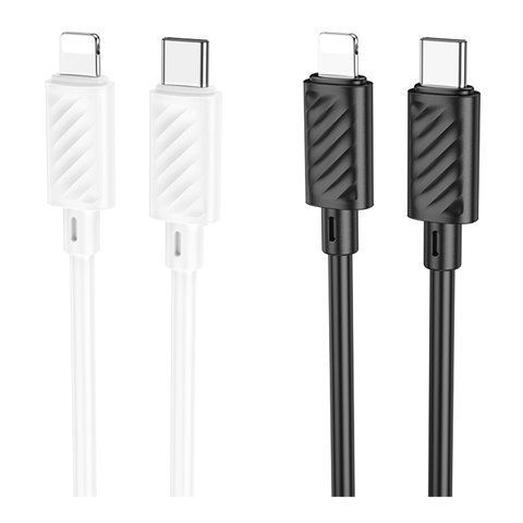 Кабель USB Hoco X88 Gratified PD27W Type-C to Lightning 2m Од1-00047323 фото