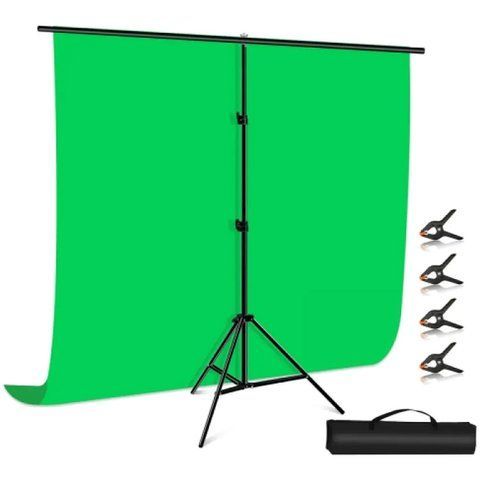 Фон із стійкою Puluz PU5205G зелений (200x200 см) PU5205G фото