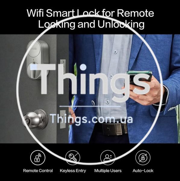 Умный замок для входной двери Lockin Smart G30 Запакованный! K1-000061 фото
