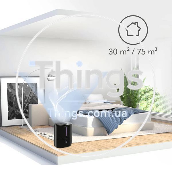 Увлажнитель воздуха ультразвуковой Trotec B 2 E Black DM-00486 фото