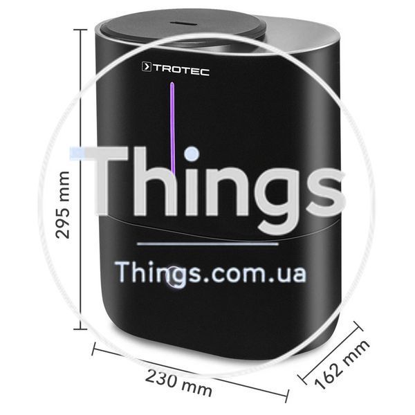 Увлажнитель воздуха ультразвуковой Trotec B 2 E Black DM-00486 фото