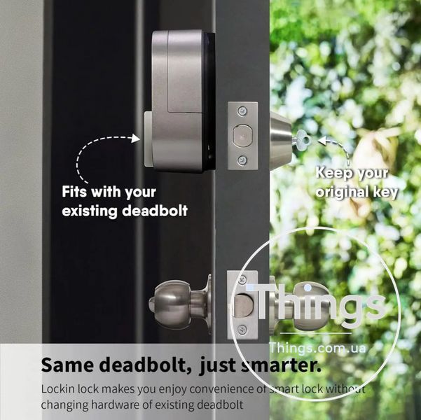 Розумний замок для вхідних дверей Lockin Smart G30 Запакований! K1-000061 фото