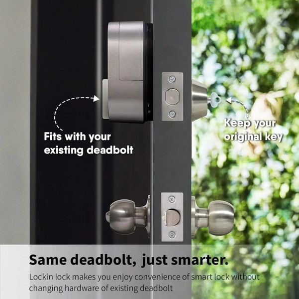 Умный замок для входной двери Lockin Smart G30 Запакованный! K1-000061 фото