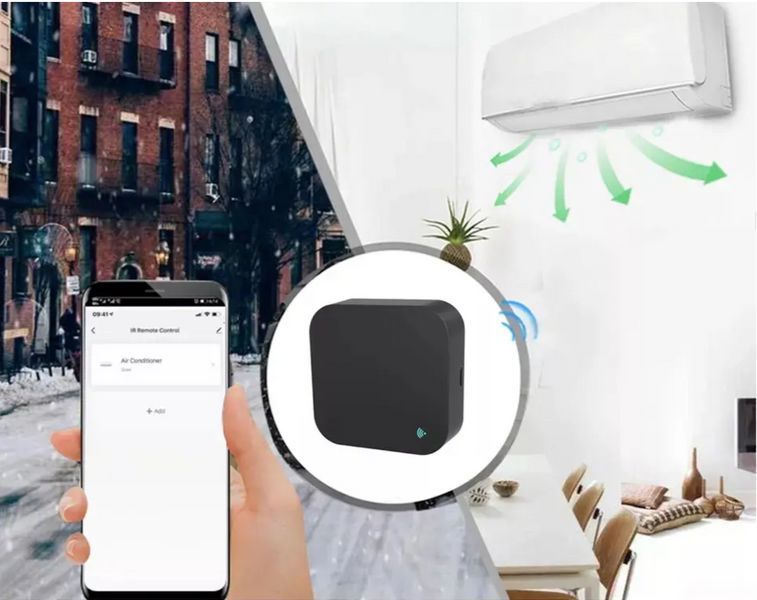 Пульт дистанционного управления c IR+RF+Wifi для умного дома , Tuya Smart life, Smart Home K1-000191 фото