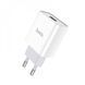 Home Charger 2.1A 1U Micro Cable (1m) Hoco C81A &mdash; White K2-000069754 фото 3