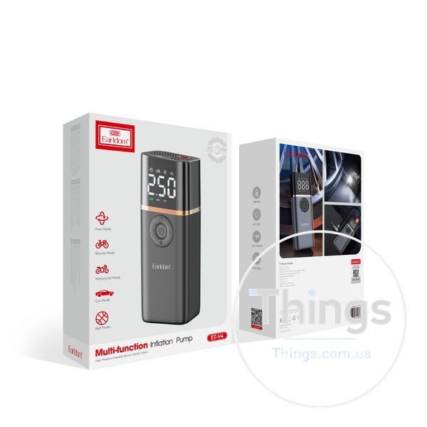 Portable Smart Air Pump &mdash; Earldom ET-V4 Car Air Pump К2-000078906 фото