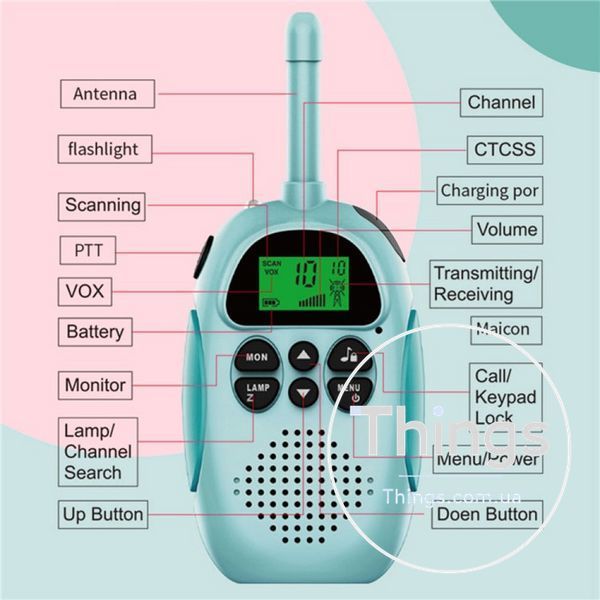 Детская рация Kids Walkie talkie X23 К2-000078772 фото