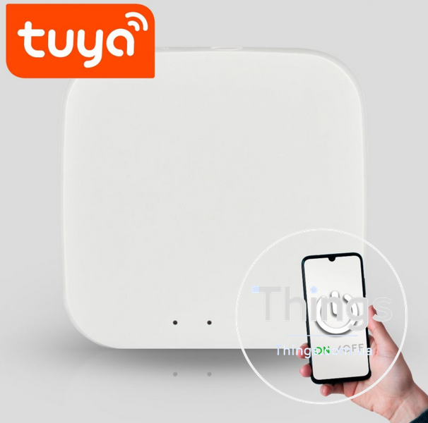 Шлюз Zigbee 3.0 Moes Gateway Wireless Tuya Smart для бездротових вимикачів та розумних пристроїв K1-000127 фото