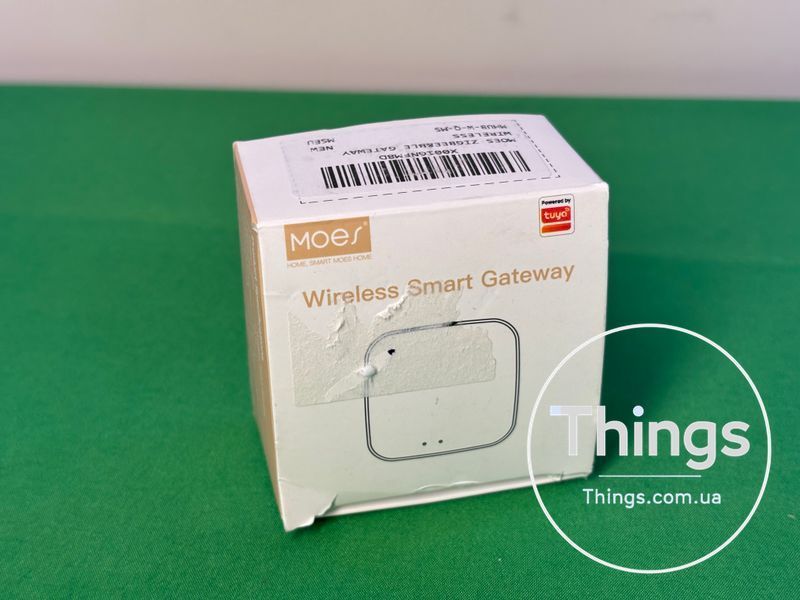 Шлюз Zigbee 3.0 Moes Gateway Wireless Tuya Smart для бездротових вимикачів та розумних пристроїв K1-000127 фото