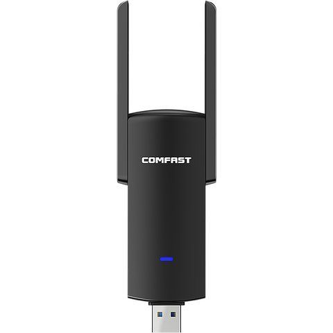WiFi-USB адаптер COMFAST WiFi, 1300 Мбіт/с, 2,4 ГГц, 5 ГГц РР-CF-924AC-V2 фото