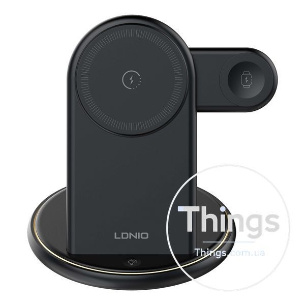 Бездротовий Зарядний Пристрій LDNIO WL02 5in1 25.5W For iWatch Од1-00045087 фото