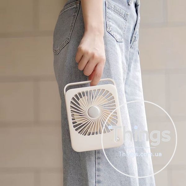 Портативный мини вентилятор L-02 -2000 mAh &mdash; Green К2-000081278 фото