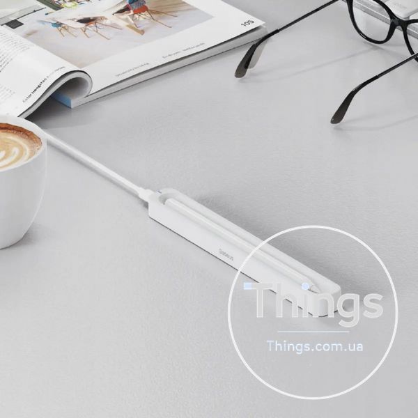 Кейс для зарядки стилуса Baseus Smooth Writing Wireless Charging &mdash; Baseus (SXBC030002) &mdash; SXBC030002 White K2-000075643 фото
