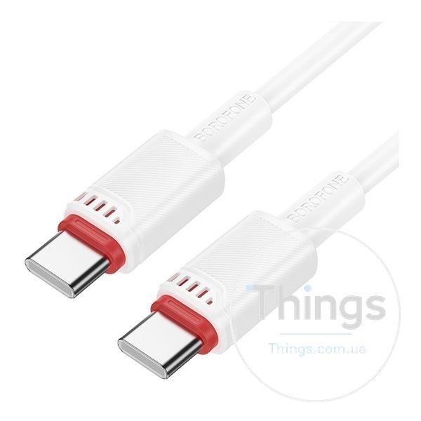 Кабель USB Borofone BX110 Type-C to Type-C 60W Од1-00046736 фото