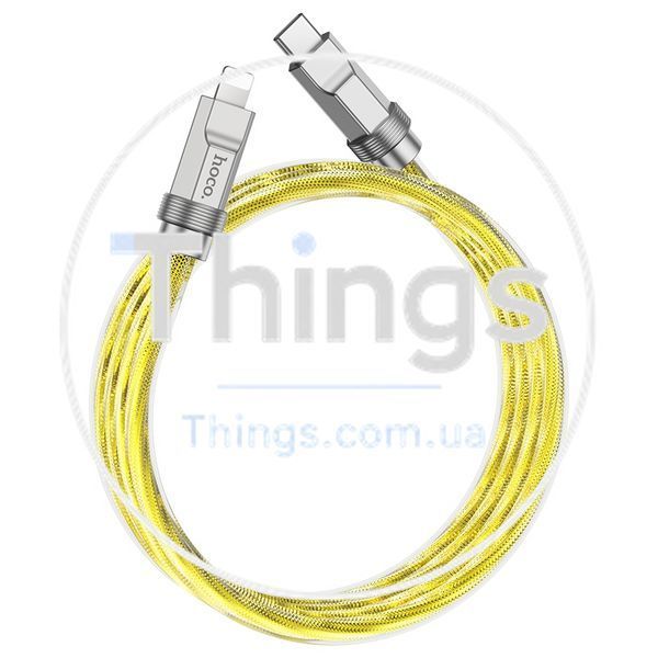 Кабель USB Hoco U113 Solid PD20W Silicone Type-C to Lightning Од1-00038812 фото