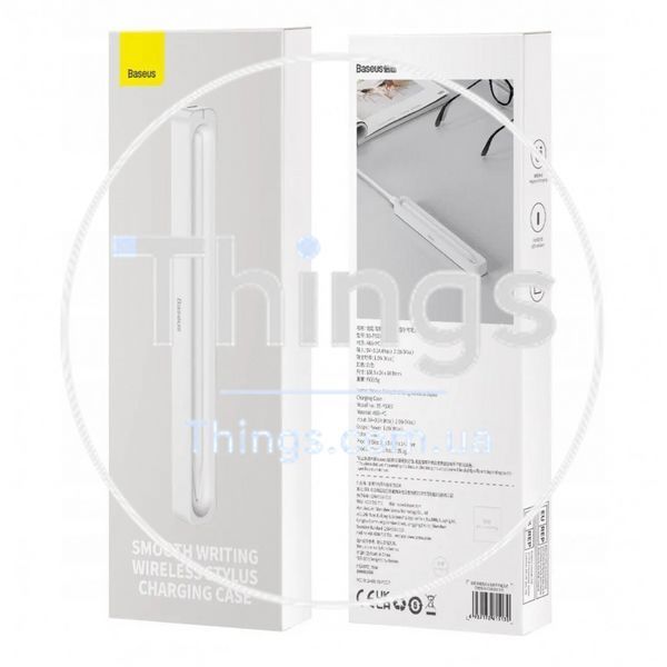 Кейс для зарядки стилуса Baseus Smooth Writing Wireless Charging &mdash; Baseus (SXBC030002) &mdash; SXBC030002 White K2-000075643 фото