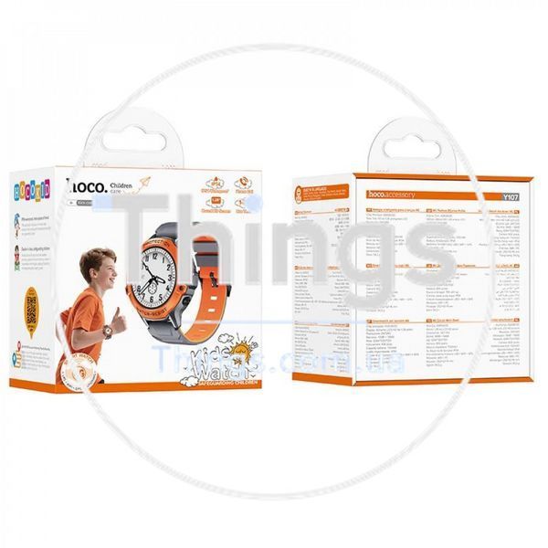Smart Baby Watch (Call Version) &mdash; Hoco Y107 &mdash; Orange K2-000082716 фото