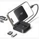 Хаб UGREEN Revodok 35590, 4-в-1 USB-C Hub, магнітний, HDMI 4K@60Hz, 100W PD, USB-A 10Gbps, USB-C 5Gbps, портативний K1-000860 фото 1