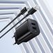 Home Charger 2.1A 2U USB C Cable (1m) Borofone BAS81A &mdash; Black K2-000083445 фото 6