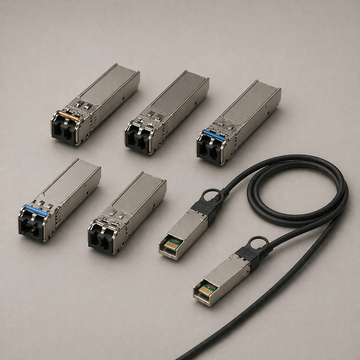 SFP модулі & DAC кабелі
