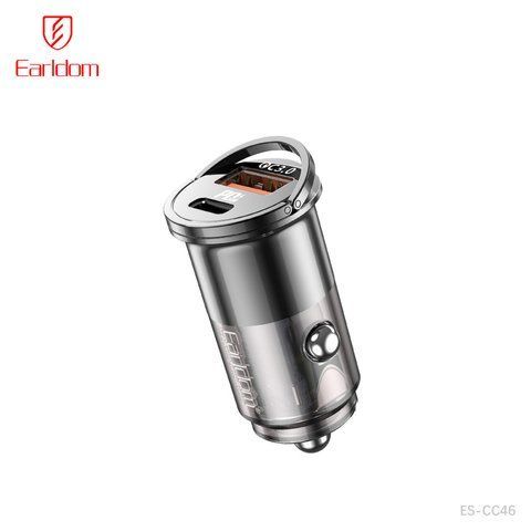 Car Charger 2.4A 1U 1C Earldom ES-CC46 К2-000082292 фото