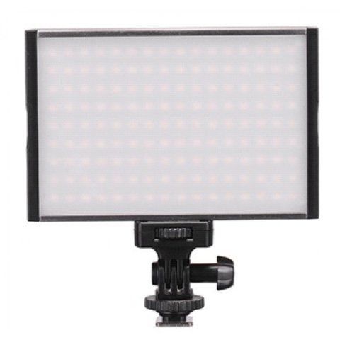 Лампа видеосвет LED PT-15B Pro 15Wcolor 3200-5600K/1500LM/Battery F-550/2400Mah+charger (145*95*22mm) К2-000079404 фото