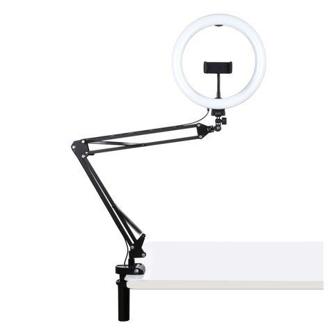 Кільцева USB LED лампа Puluz PKT3090B 10,2" зі струбциною РР-PKT3090B фото