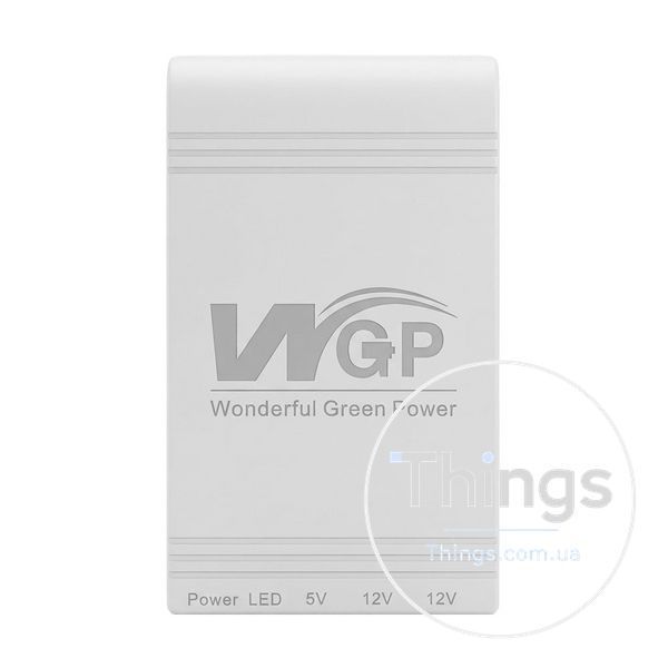 Джерело безперебійного живлення з блоком живлення Mini UPS WGP UPS103C Quick Charge 20000mAh 5V/12V/12V, Li-ion 4*5Ah, для роутера та оптичного терміналу K3-42-00317 фото