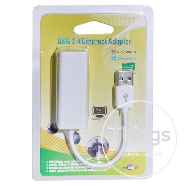 USB Ethernet Adapter 10/100 Mbps QTS1081B К2-000001054 фото