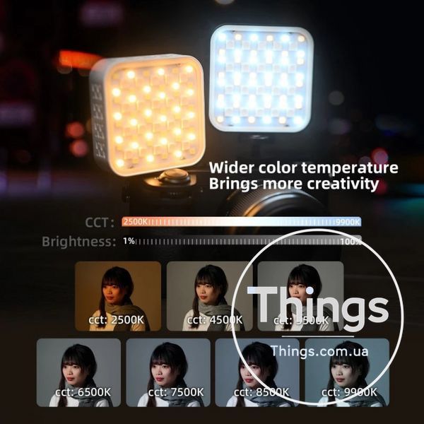 Накамерный видеосвет LED RGB &mdash; YN60 RGB II &mdash; White К2-000079139 фото