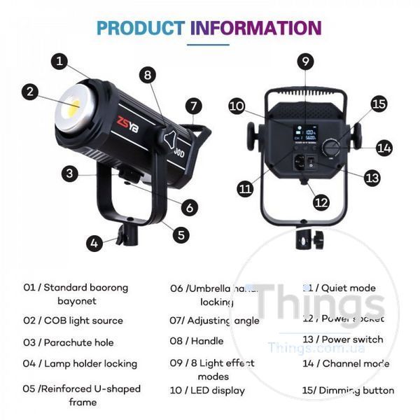 Светодиодный прожектор LED ZSYB Y200D 200W 97+ К2-000079474 фото