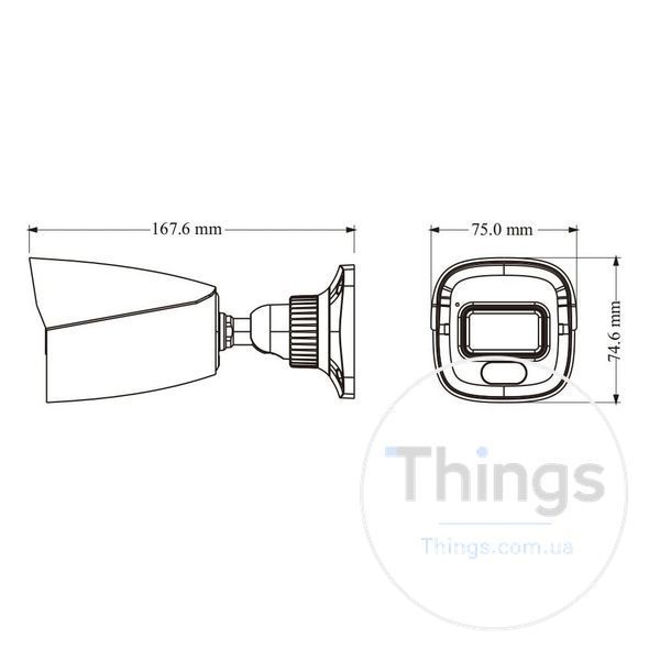 IP-відеокамера 8Mp TVT TD-9481S4L-C(D/PE/AW2) White f=2.8mm, ІЧ+LED-підсвічування, з мікрофоном K3-77-00475 фото