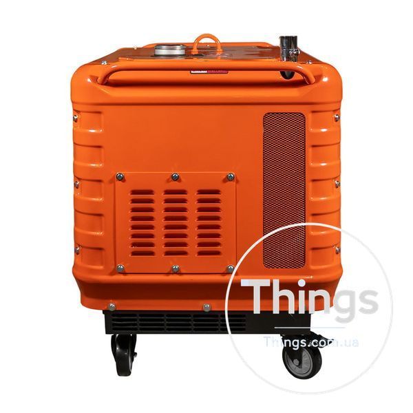 Генератор дизельний однофазний 4.2 кВт Bison BS8500QQ K3-41-00410 фото