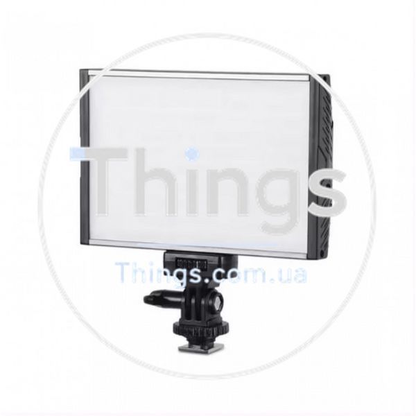 Лампа видеосвет LED PT-15B Pro 15Wcolor 3200-5600K/1500LM/Battery F-550/2400Mah+charger (145*95*22mm) К2-000079404 фото