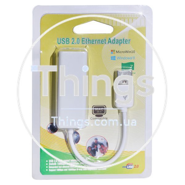 USB Ethernet Adapter 10/100 Mbps QTS1081B К2-000001054 фото
