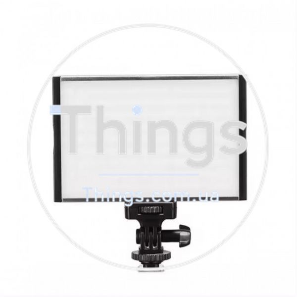 Лампа видеосвет LED PT-15B Pro 15Wcolor 3200-5600K/1500LM/Battery F-550/2400Mah+charger (145*95*22mm) К2-000079404 фото