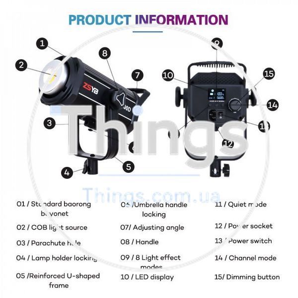 Светодиодный прожектор LED ZSYB Y200D 200W 97+ К2-000079474 фото