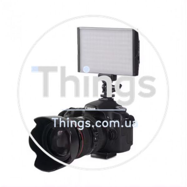 Лампа видеосвет LED PT-15B Pro 15Wcolor 3200-5600K/1500LM/Battery F-550/2400Mah+charger (145*95*22mm) К2-000079404 фото
