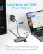 Адаптер хаб док-станція Anker (A8374) 7-в-1 USB-C з двома дисплеями 4K HDMI PD 100Вт швидкість передачі 10 Гбіт/с K1-000606 фото 5