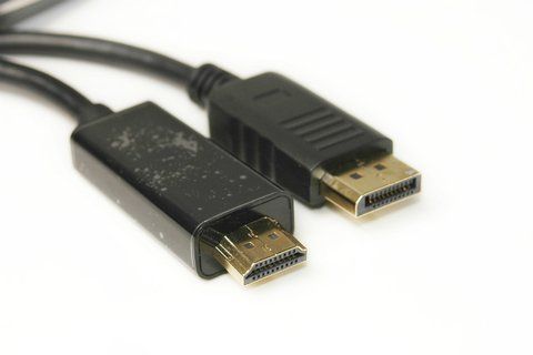 Відео кабель PowerPlant DisplayPort (M) - HDMI (M), 1.4V, 30AWG, 4Kx2K, 1.8м (односторонній) KD00AS1278 фото