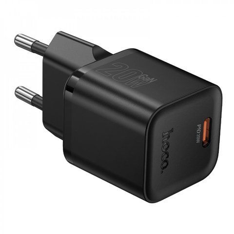Home Charger | 20W | PD3.0 &mdash; Hoco N64 &mdash; Black К2-000081793 фото