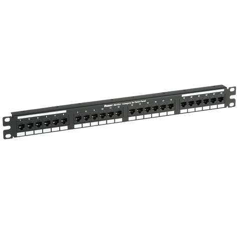 Патч-панель 24 порта, UTP, кат. 5е, 19" 1U, Panduit NetKey CM-82 фото