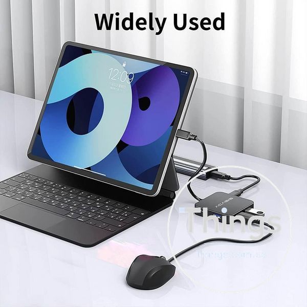 Хаб, док-станція 6 в 1 Acasis USB-C Hub AC-HC31 Hub Хаб для передавання даних до 10 Гбіт/с USB C HDMI 4K@30Hz K1-000378 фото